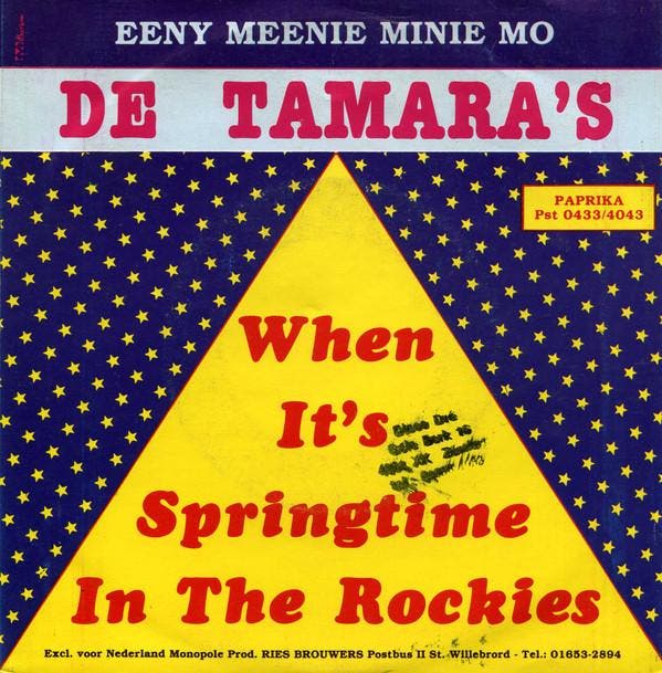 De Tamaras - When Its Springtime In The Rockies, Cd's en Dvd's, Vinyl | Pop, Gebruikt, Verzenden