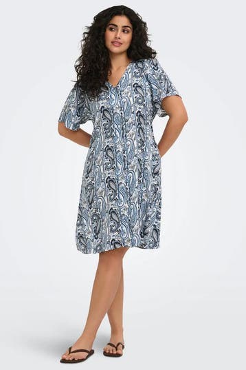 ONLY jurk korte mouw54Maat 46/48 (XL) of groter, Kleding | Dames, Verzenden, Nieuw, Maat 46/48 (XL) of groter, Overige kleuren
