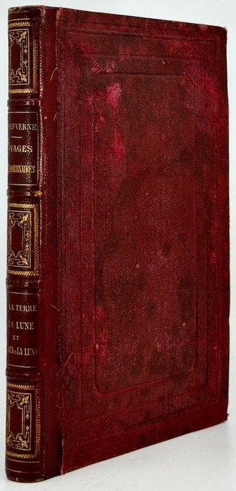 Jules VERNE / Émile Bayard & A. De Neuville - De la Terre à, Antiek en Kunst, Antiek | Boeken en Manuscripten