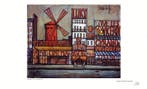 Bernard Buffet (1928-1999) - Le Moulin Rouge