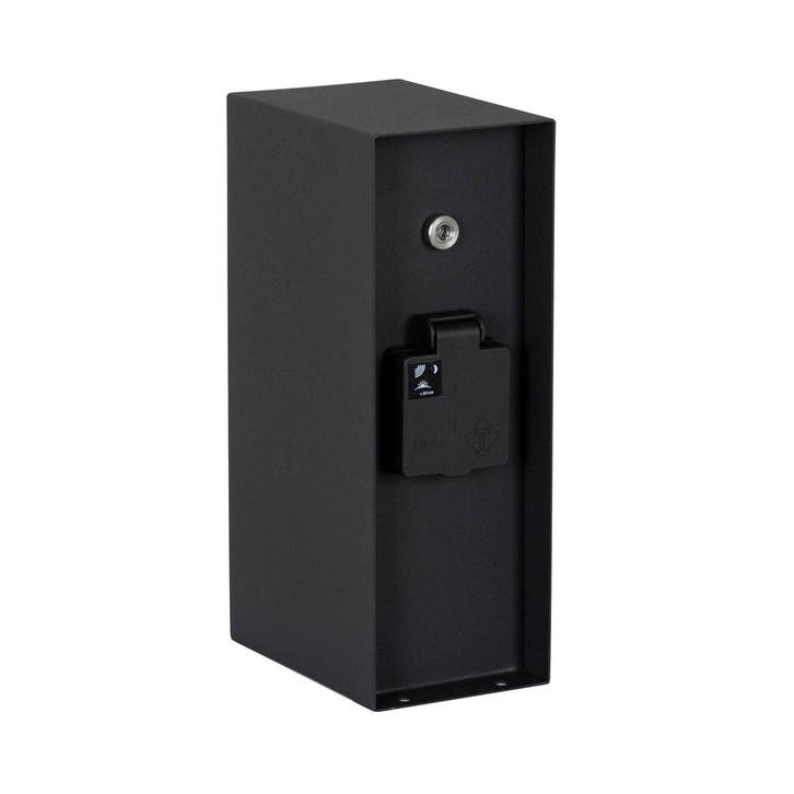 Onderdelen &amp; tuinaccessoires Charge Zwart stopcontact, Tuin en Terras, Buitenverlichting, 250 watt of meer, Nieuw, Overige materialen