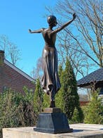 naar chiparus - Sculpture, spanisch dancer - 62 cm - bronze, Antiquités & Art