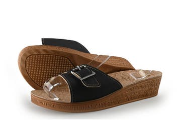 Inblu Pantoffels in maat 40 Blauw, Zo goed als nieuw, Pantoffels of Sloffen, Inblu, Verzenden