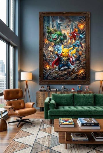 CREATIVE_HUB - Pikachu and The Avengers, Nieuw