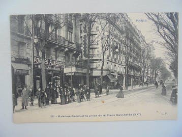 France - Paris militaires et jardin des plantes - Carte