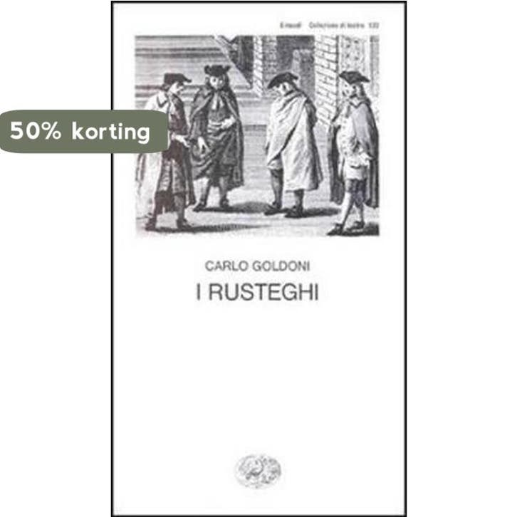 I Rusteghi 9788806290092 Carlo Goldoni, Boeken, Overige Boeken, Gelezen, Verzenden