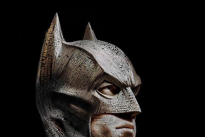 yamila - Batman: The Dark Knight Reconstructed in Gold, Collections, Cinéma & Télévision