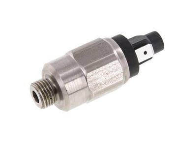 10 à 70bar Pressostat en acier inoxydable NO Connecteur plat, Verzenden, Nieuw
