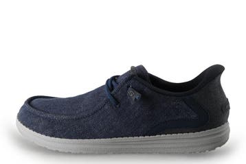 Skechers Instappers in maat 43 Blauw, Verzenden, Overige typen