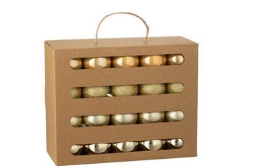 Decoratief ornament - 40 stuks! Kerstballen, Nieuw