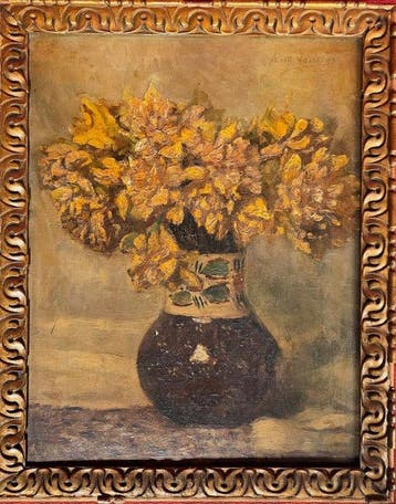 Armand Laureys (1867-1925) - Vase à fleurs, Antiquités & Art