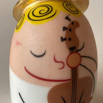 Alessi - Beeldje - Angel Band - Porselein