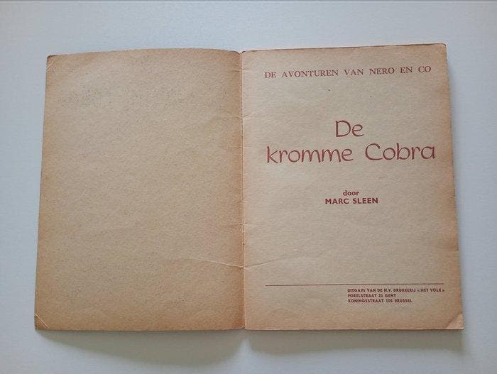 Nero 14, 31, 43a, 45, 47 & 48a - Pol de pijpegeest / De, Boeken, Stripverhalen