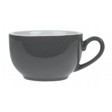 Koffiekopjes | CAFÉ | Keramiek | Grijs | 23cl | 12 Stuks |, Verzenden, Nieuw in verpakking