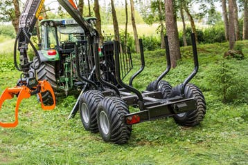 Remorque forestière T7 + 540, Articles professionnels, Machines & Construction | Jardin, Parc & Sylviculture