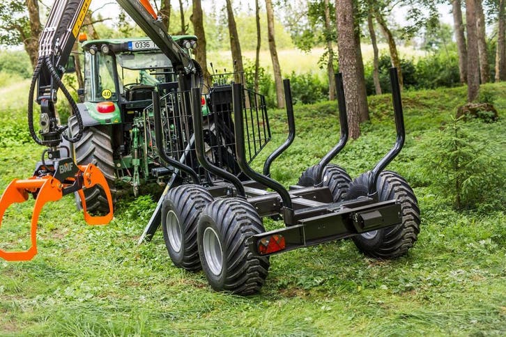 Remorque forestière T7 + 540, Articles professionnels, Machines & Construction | Jardin, Parc & Sylviculture