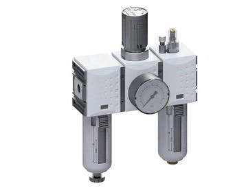 FRL 3-Delig G1/4 1750l/min 0.1-2.0bar/1-29psi Semi-Auto, Verzenden, Nieuw