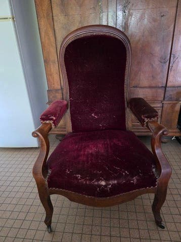 Fauteuil - Voltaire - Bois