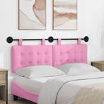 vidaXL Hangend hoofdbord Roze Stof, Huis en Inrichting, Slaapkamer | Bedden, Verzenden, Nieuw