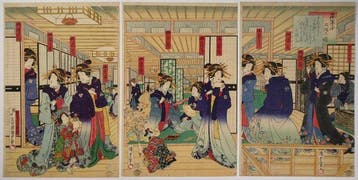 Utagawa Kunisada II /  (1823–1880) Owari-ya Nikai no
