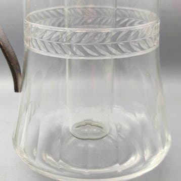 Karaf - Verzilverd, Glas - Caraffa