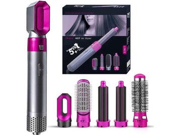 Veiling - 5-in-1 Multifunctionele Haarstyler – 1000W Föhn, Maison & Meubles, Maison & Meubles | Autre