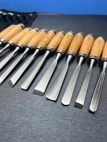 Acier, Bois Burin - 20 cm