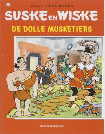 Suske en Wiske : 89 De Dolle musketiers - Vandersteen, Boeken, Verzenden, Nieuw