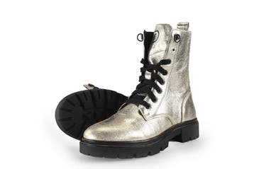Loff 1881 Veterboots Meisjes in maat 34 Zilver, Verzenden, Schoenen