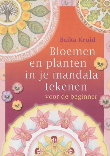 Bloemen en planten in je mandala tekenen voor de beginner, Boeken, Verzenden, Zo goed als nieuw, B. Kruid