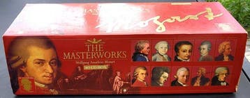 Wolfgang Amadeus Mozart - The Masterworks Wolfgang Amadeus, Nieuw in verpakking