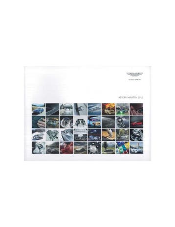 2012 ASTON MARTIN PROGRAMMA BROCHURE FRANS, Ophalen of Verzenden, Nieuw