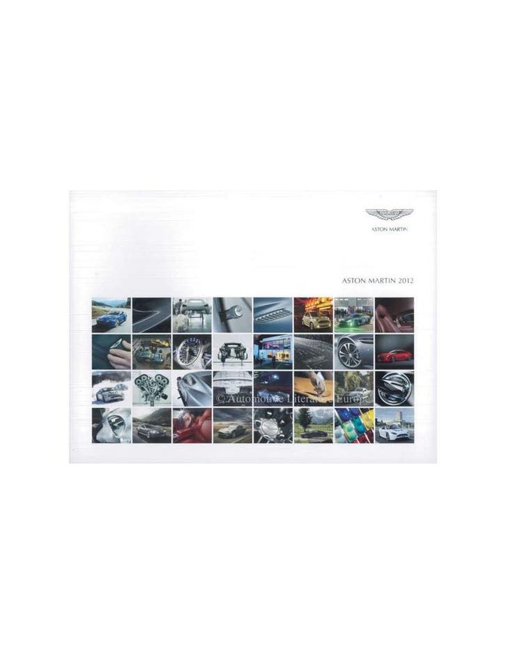 2012 ASTON MARTIN PROGRAMMA BROCHURE FRANS, Boeken, Auto's | Folders en Tijdschriften, Ophalen of Verzenden