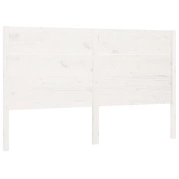 Hoofdbord 146cm Wit | Retour deal | Sla toe!, Huis en Inrichting, Verzenden, Wit, Zo goed als nieuw, Overige maten