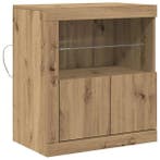 Dressoir Bruin, OP = OP! 29% goedkoper, grijp je kans, Verzenden, Rustiek, Nieuw, 50 tot 100 cm