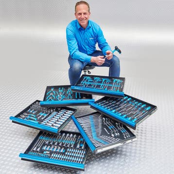 Datona Gereedschapsset 273-delig in softmodules - voor 6, Ophalen of Verzenden