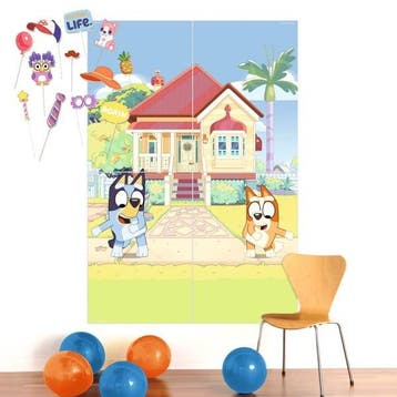 Bluey Wanddecoratie 70,6cm, Verzenden, Nieuw