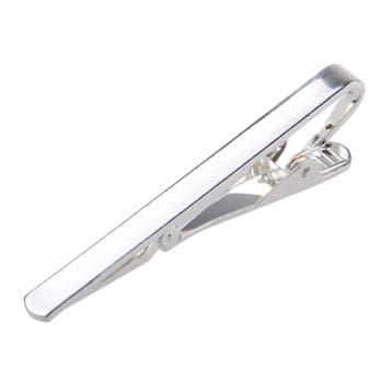 Fako Bijoux - Dasspeld - Classic - 55mm - Zilverkleurig, Kleding | Heren, Stropdassen, Verzenden, Nieuw