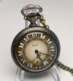 Rulcy - Horse cart - mechanical pocket watch with chain -