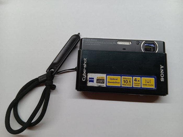 Sony DSC-T77 Completa com bateria carregador memory card e, Audio, Tv en Foto, Fotocamera's Digitaal