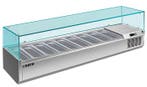 SARO Opzet koelvitrine - 1/3 GN - VRX 2000/380, Verzenden, Nieuw in verpakking, Koelen en Vriezen
