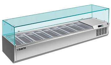 SARO Opzet koelvitrine - 1/3 GN - VRX 2000/380, Verzenden, Nieuw in verpakking, Koelen en Vriezen
