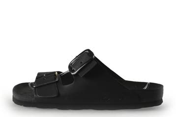 Rohde Slippers in maat 41 Zwart, Slippers, Verzenden, Zwart, Zo goed als nieuw