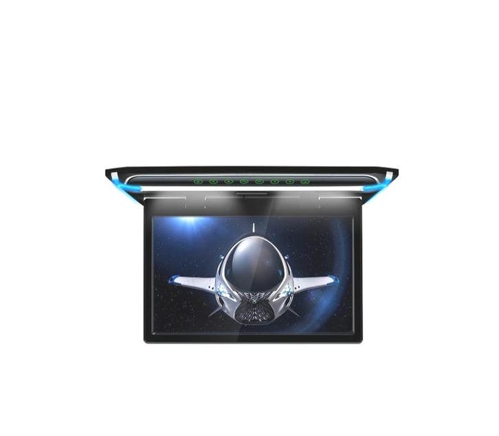Écran de Toit Ultra Fin 15,6  Avec Éclairage Led Hdmi 1080P, Auto diversen, Autoradio's, Verzenden