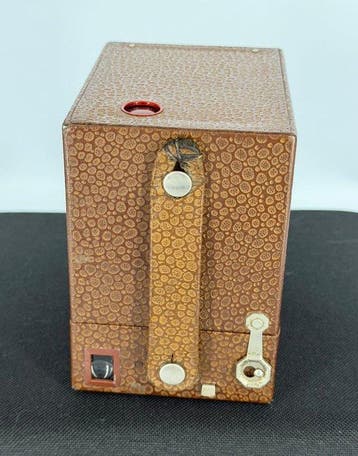 Kodak Beau Brownie Art Deco Box Camera (Brown/Tan Duo-Tone), Nieuw