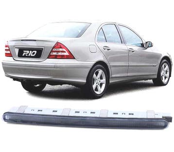 Troisième Feu de Stop Pour Mercedes Classe C W203 04-07 Noir, Verzenden