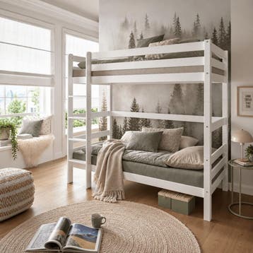 Infanskids Pino Stapelbed XL 90x200 Wit