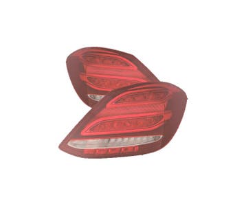 FEUX DE ROUTE LED MERCEDES CLASSE C W205 14-18, Auto-onderdelen, Verzenden