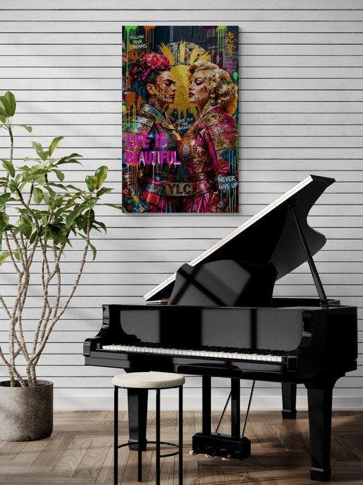 Yolanda López Calzadilla - Eternal Icons: The Golden, Antiek en Kunst, Kunst | Designobjecten