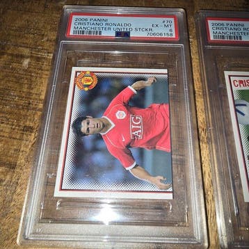 2006 Panini Panini Cristiano Ronaldo #70 #71 Édition